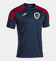 Active Training T-Shirt - Navy/Red